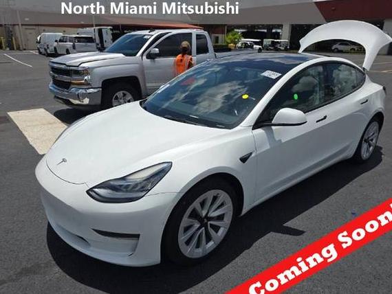 TESLA MODEL 3 2022 5YJ3E1EB7NF260807 image